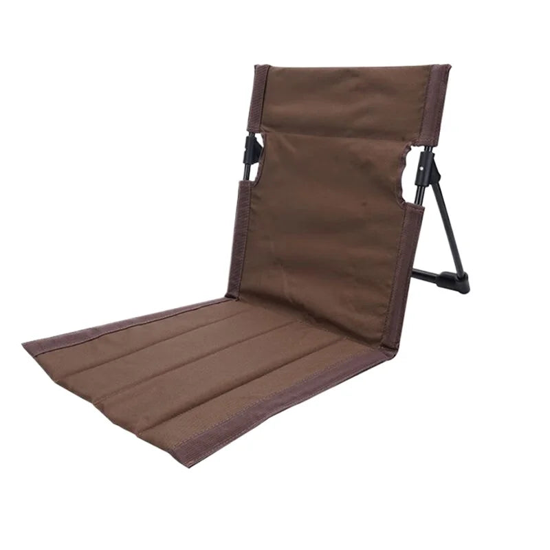 Ultra-Light Folding Camping & Beach Chair – Portable Aluminum Alloy, 600D Oxford Fabric, Compact (20.1 x 9.4 in / 51 x 24 cm)