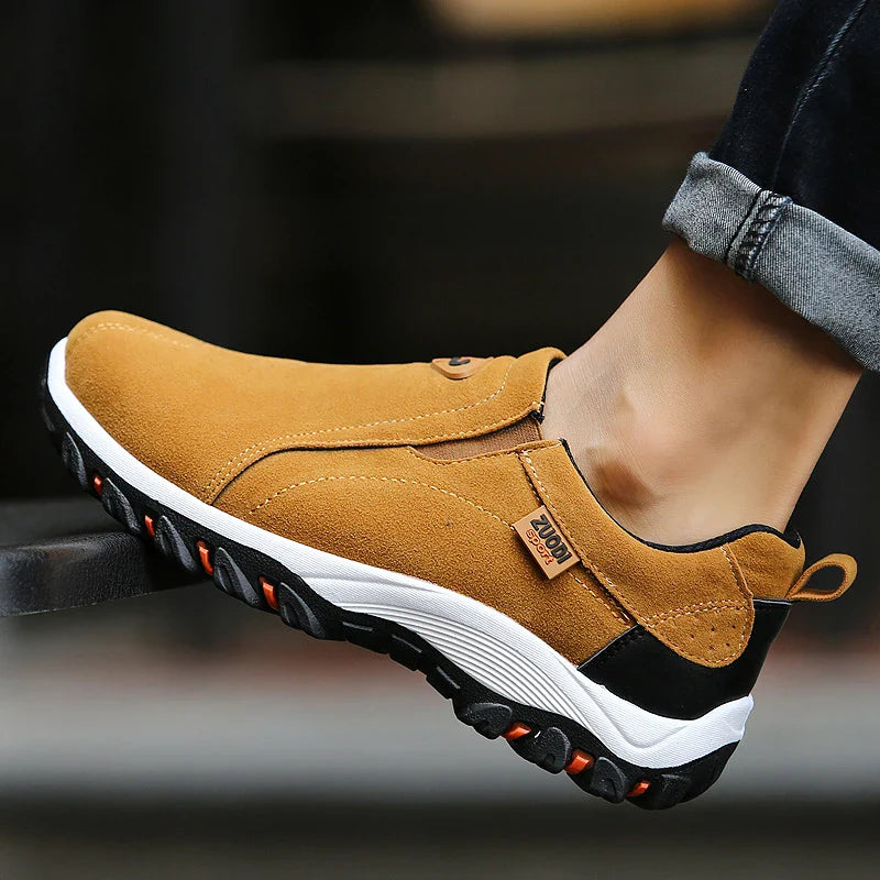 Men's Waterproof Hiking Shoes – Breathable Anti-Slip Outdoor Trail Sneakers, Sizes EU 38–50
