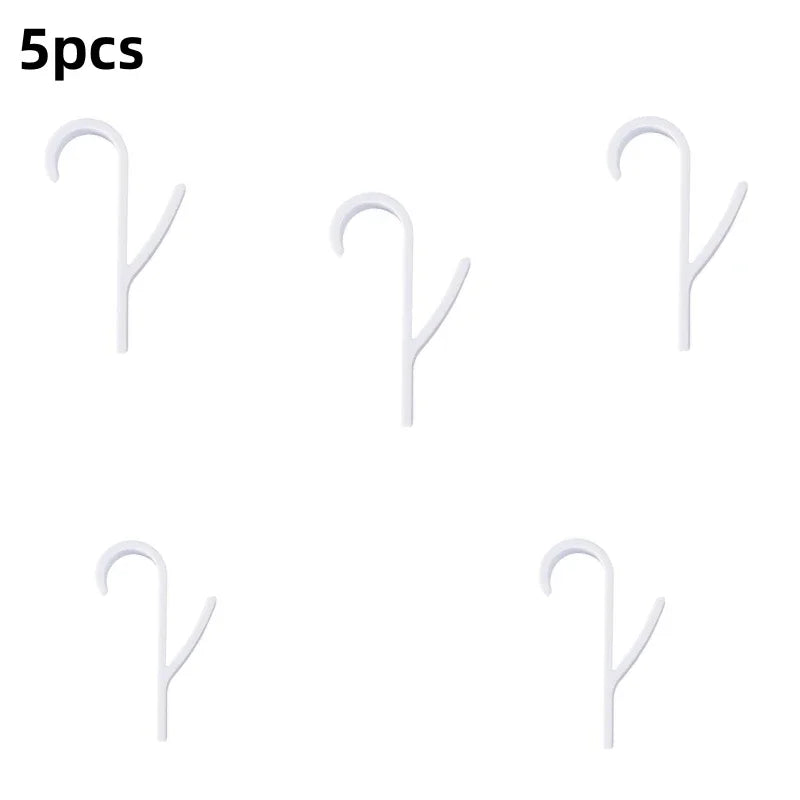 Radiator Towel Hooks for Heated Rails – 2-Pack or 6-Pack Plastic Hangers for Towels, Clothes & Scarves