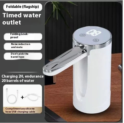 Smart Precision Alcohol Dispenser Adjustable Foldable Liquor Pump for Whiskey and Wine Home Bar