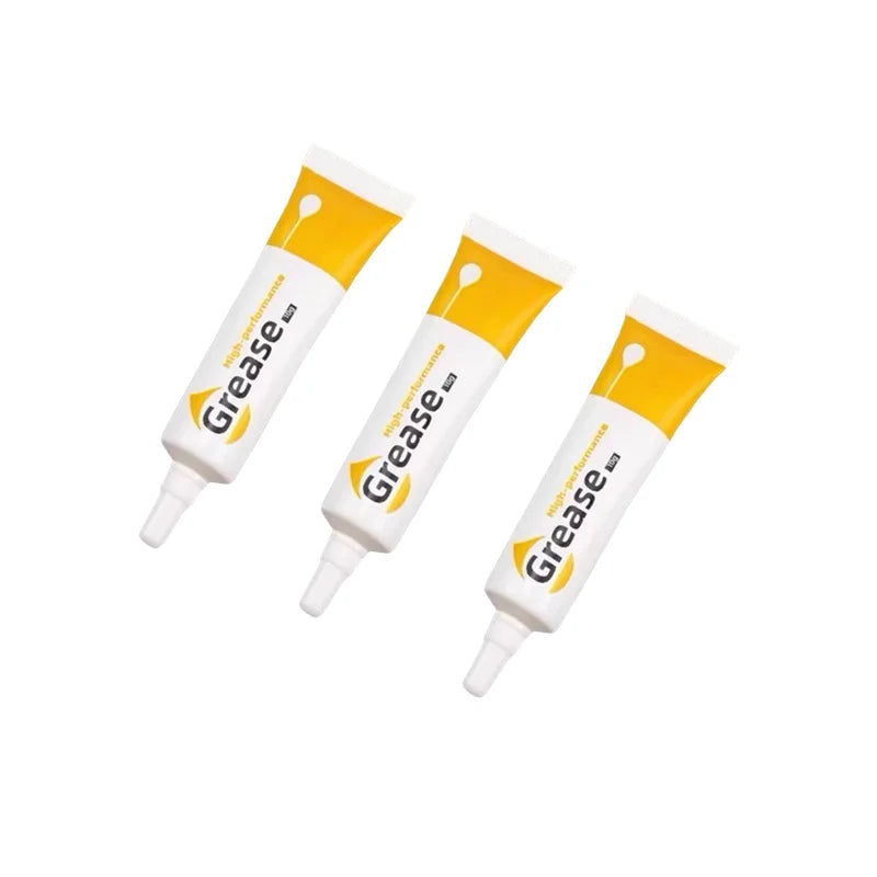 5-Pack Zipper Lubricant Tubes 10 g (0.35 oz) — Portable Zipper Grease for Clothes, Bags & Jackets
