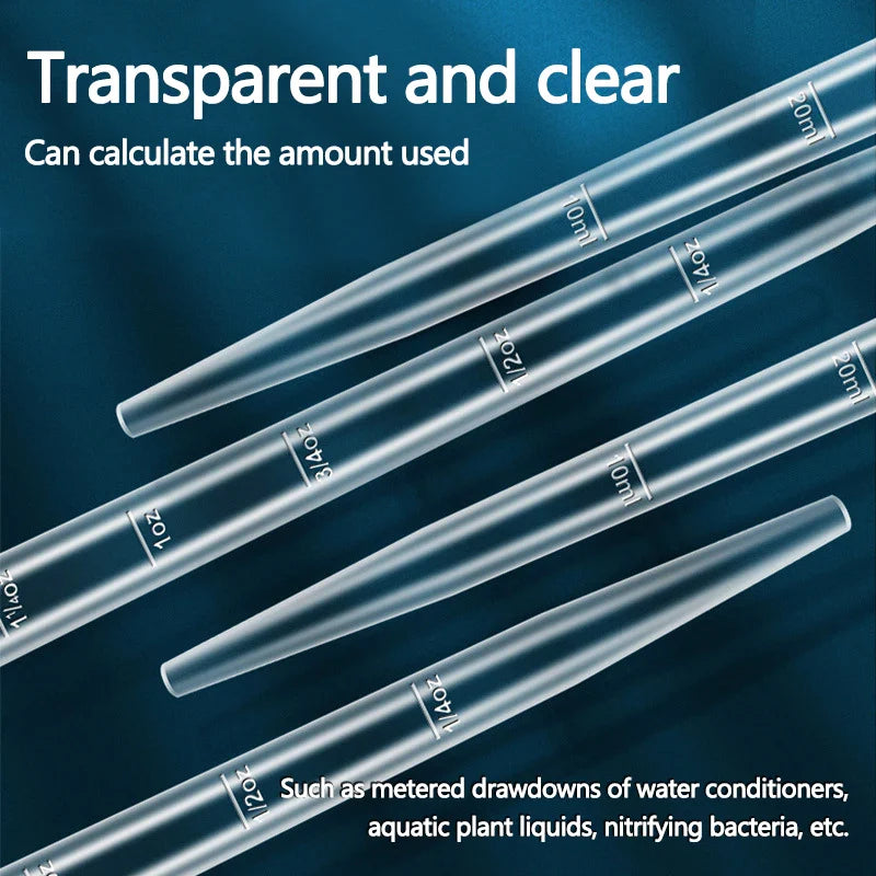 Lengthening Pipette Aquarium Siphon Vacuum Cleaner – Fish Tank Water Changer 29 cm (11.4 in) & 46 cm (18.1 in)