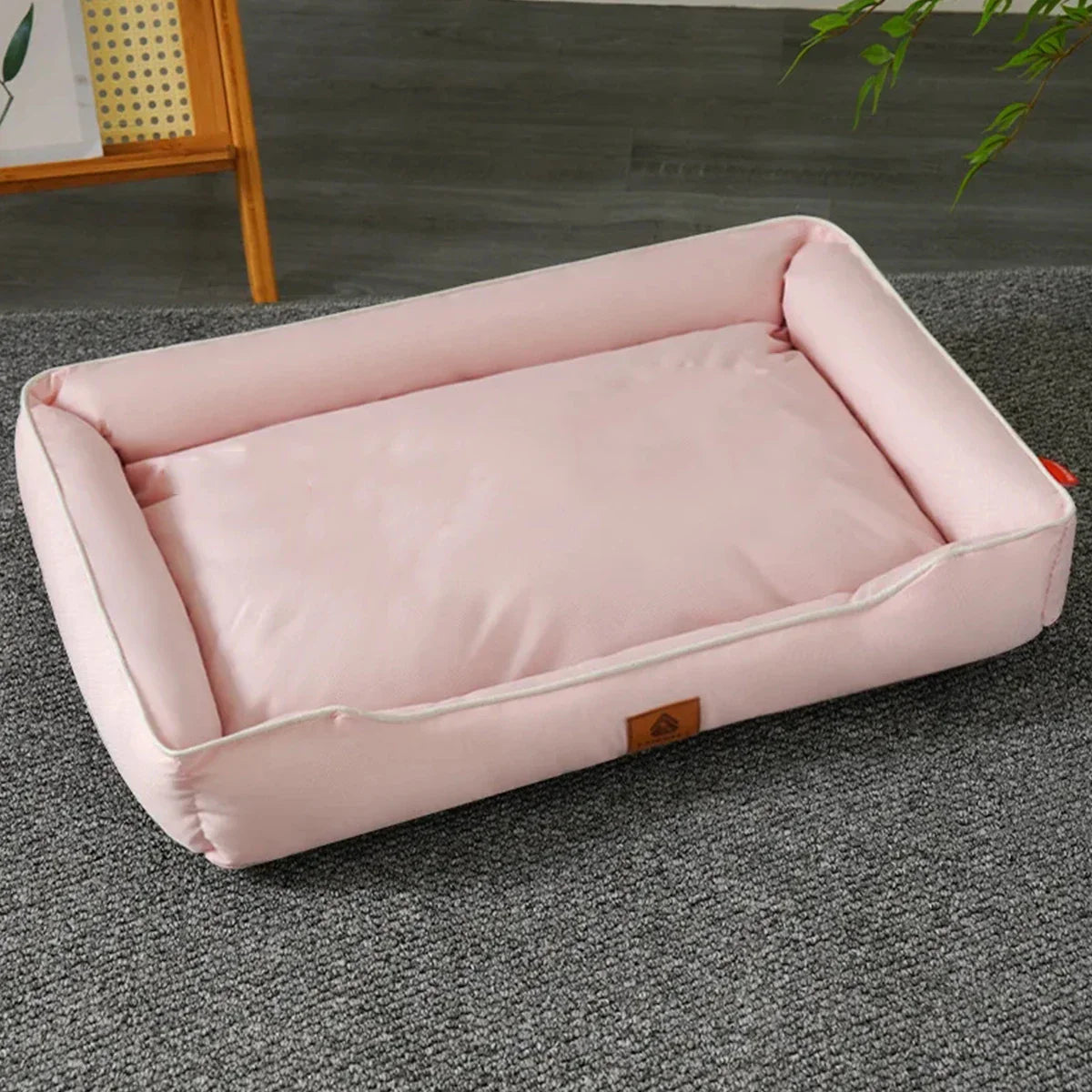 Four-Season Square Pet Bed Waterproof Thickened Bite-Resistant Dog & Cat Sofa Mattress – Sizes S-XXL (36–100 cm / 14–39 in)