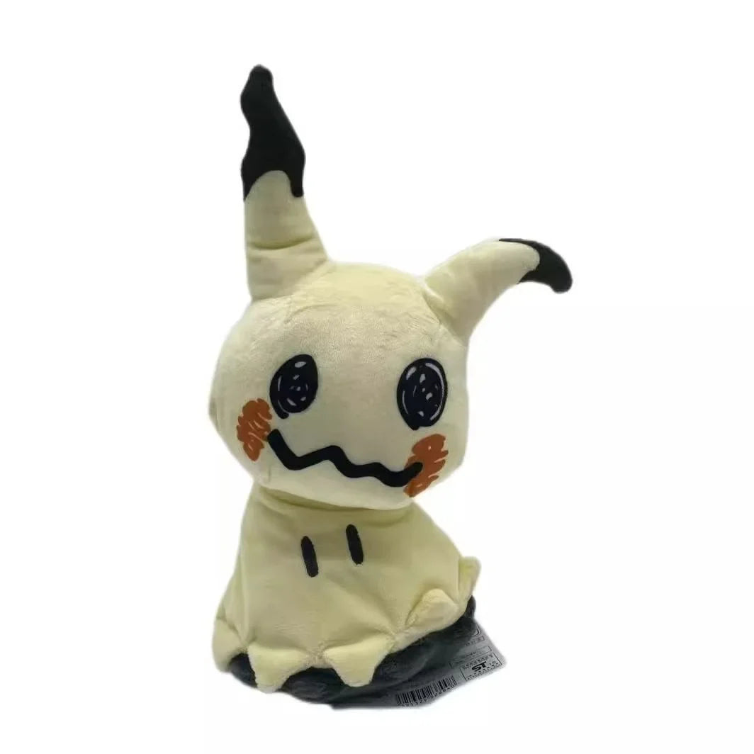 Mimikyu Plush Toy - Soft Short-Plush Stuffed Animal Collectible Cute Cartoon Doll, Unisex Gift for Teens & Collectors