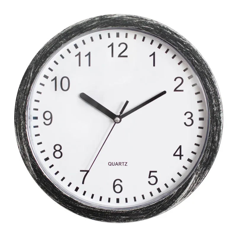 Hidden Stash Wall Clock Safe — Silent Decorative Clock with Concealed Compartment for Cash, Jewelry & Keys