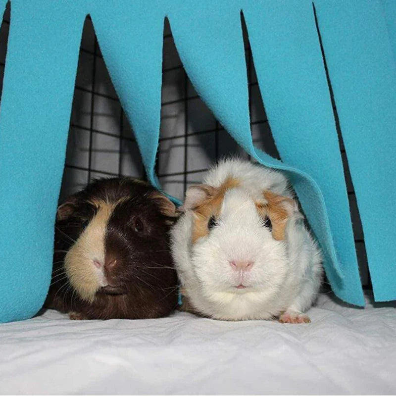 Tassel Pet Tent Hideout Hanging Bed for Small Pets — Guinea Pig Hamster Hedgehog Corner Hammock Nest