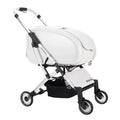 Transparent Foldable Pet Stroller for Small & Medium Dogs — Lightweight Detachable Dog Cart with Canopy