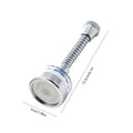 360° Rotating Faucet Water Filter Aerator - Pressurized Sink Filter and Tap Extender for Kitchen and Bathroom