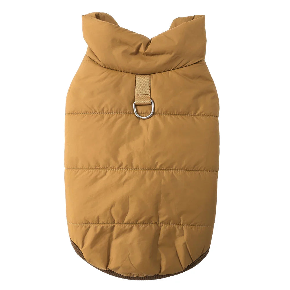 Waterproof Fleece Dog & Cat Winter Coat XS-XL – Thick Windproof Puppy Jacket Vest for Small Breeds (Chihuahua Yorkie Dachshund Beagle)