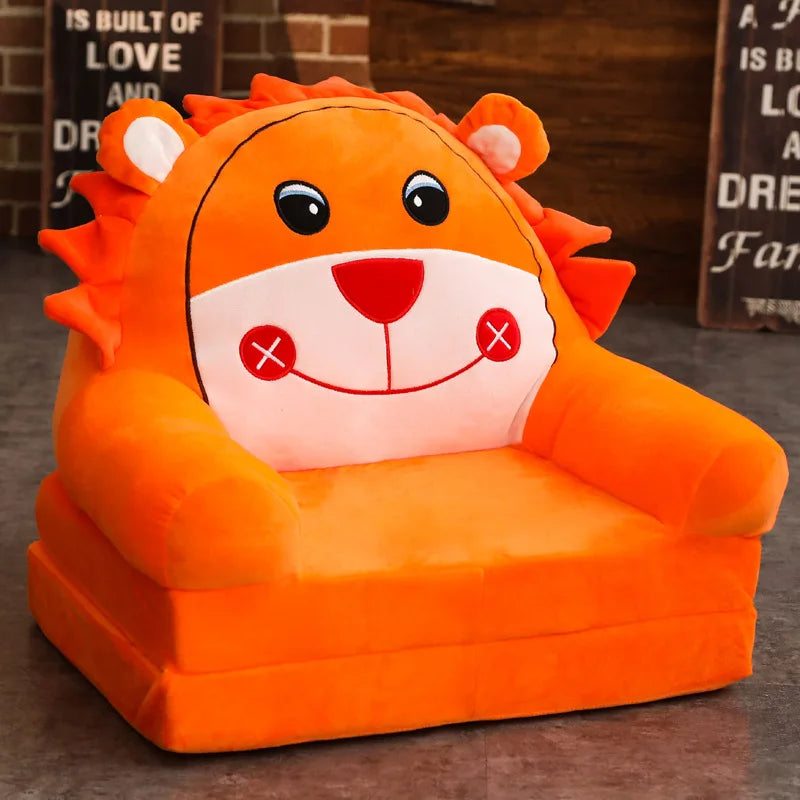 Children's Cartoon Folding Sofa Bed – Princess Toddler Convertible Chair
