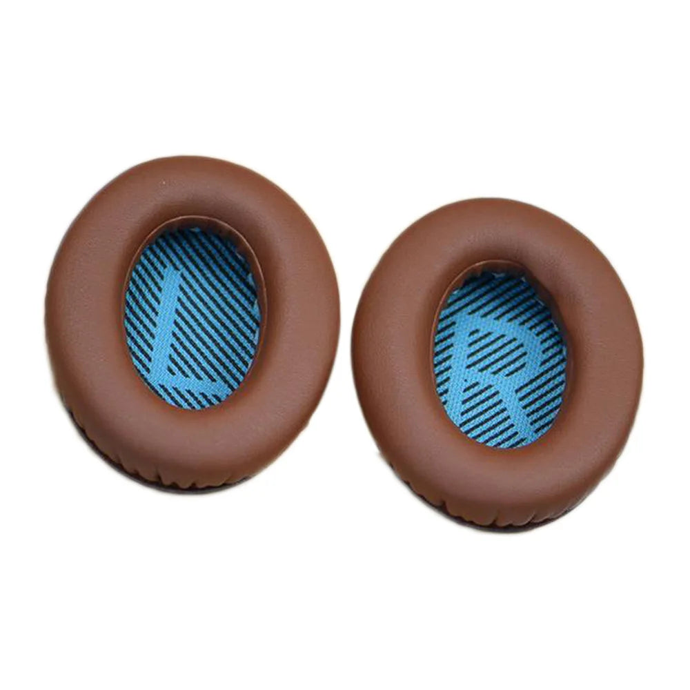 Replacement Ear Pads for Over-Ear Headphones - PU Leather Memory Foam Ear Cushions, 1 Pair