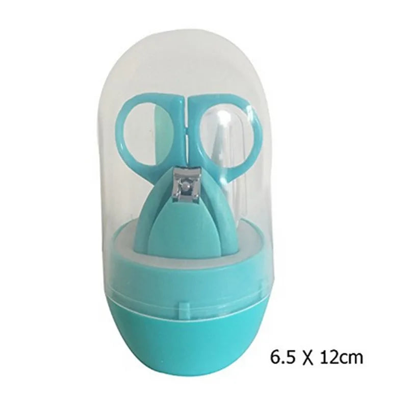 Baby Nail Clipper Kit – Infant Manicure Set with Scissors Clippers Nail File & Storage Case