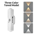 LED Motion Sensor RGB Night Light Rechargeable USB-C Magnetic Wall Lamp Color-Changing Sunset Mood Light for Bedroom & Living Room