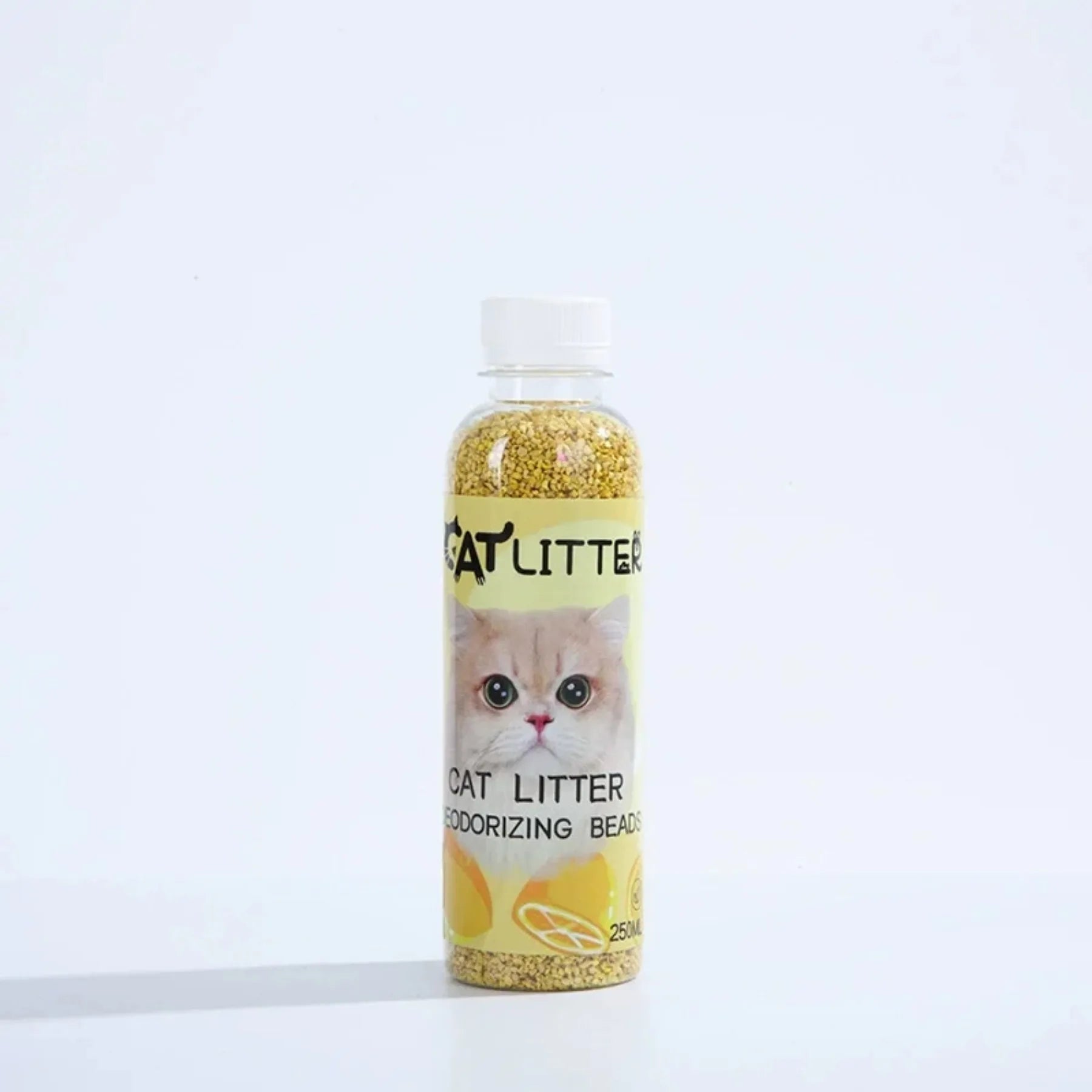 Cat Litter Deodorizer Beads Bottle - Odor Eliminator & Litter Box Freshener