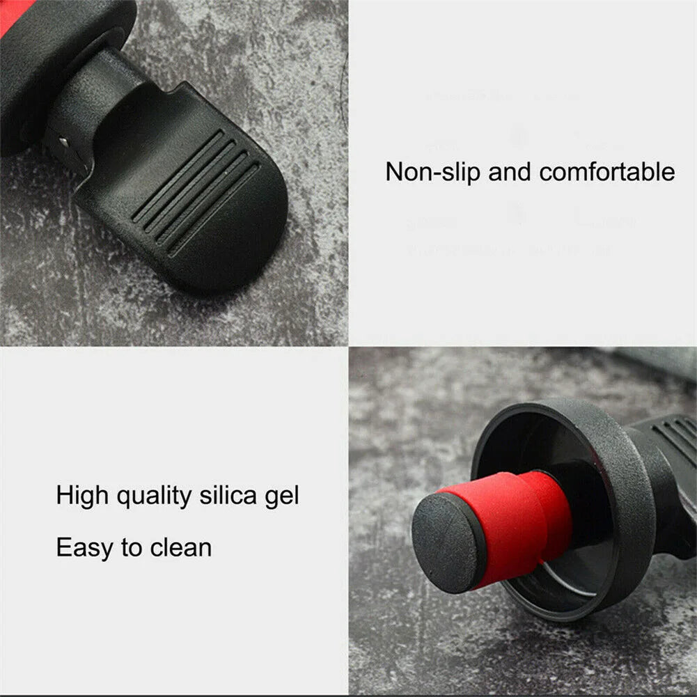 Wine Bottle Stopper Set (2/4/6-Pack) Hand-Press Airtight Rubber Sealers for Wine, Beer, Champagne & Oil