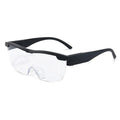 Hands-Free LED Lighted Magnifying Eyeglasses 2.5X — 2 LED Reading & Hobby Magnifier (Lens 5.7 in / 144 mm)