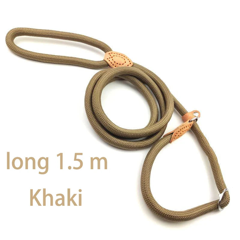 Adjustable Nylon Dog Collar and Harness with Quick-Release Leash, Lightweight Durable Pet Lead for Dogs and Cats