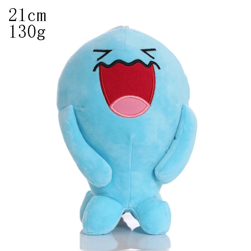 Pikachu & Friends 8 in (20 cm) Plush Stuffed Animal — Pikachu Charmander Squirtle Bulbasaur Eevee Scorbunny Gengar Snorlax Christmas Gift