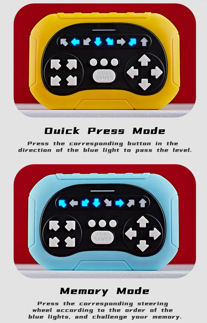 Fast Music Rhythm Quick Push Game - Finger Dance Handheld Game for Hand-Eye Coordination - Halloween/Thanksgiving/Christmas Gift