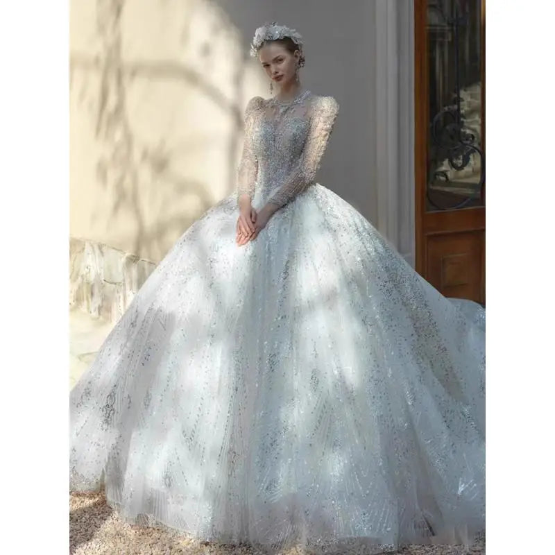 Bridal Wedding Dress High-end EDW213