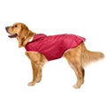 Waterproof Dog Raincoat Hoodie with Reflective Stripe, Leash Hole & Storage Pocket Sizes S-6XL