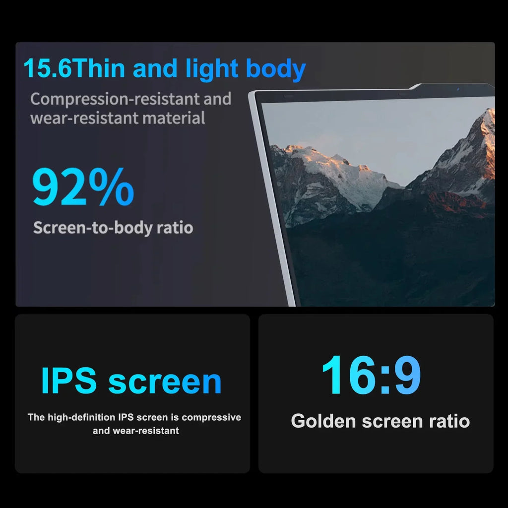 Windows 11 15.6-inch (39.6 cm) FHD Laptop - Core i7, 16GB RAM, 1TB SSD, Fingerprint & Backlit Keyboard, Gaming & Office Notebook