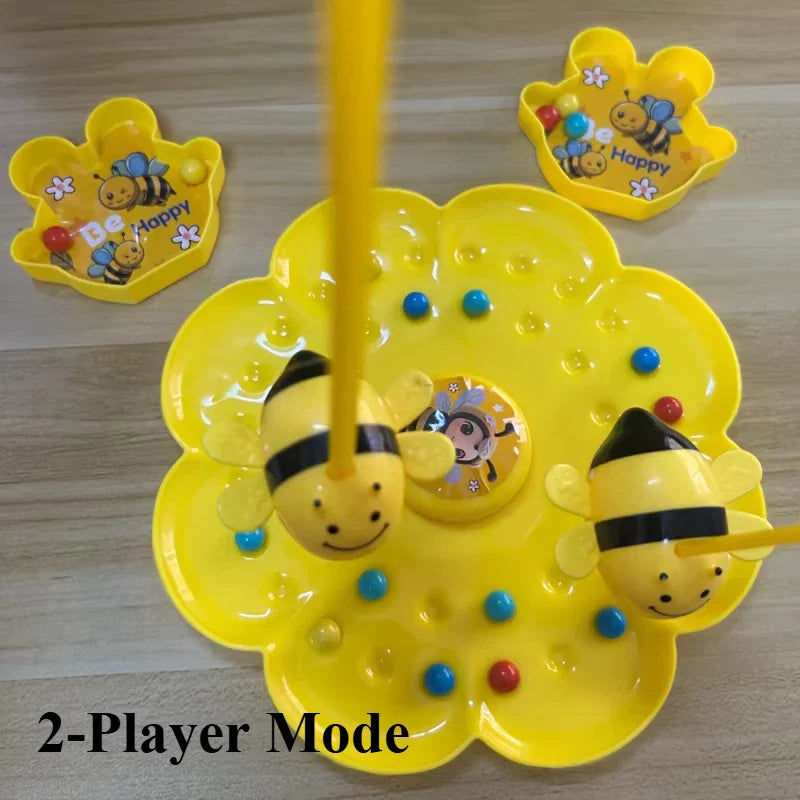 Bumblebee Multifunctional Kids Board Game - Magnetic Fishing Puzzle, Interactive Educational Family Toy, Christmas Gift (Ages 7-12)