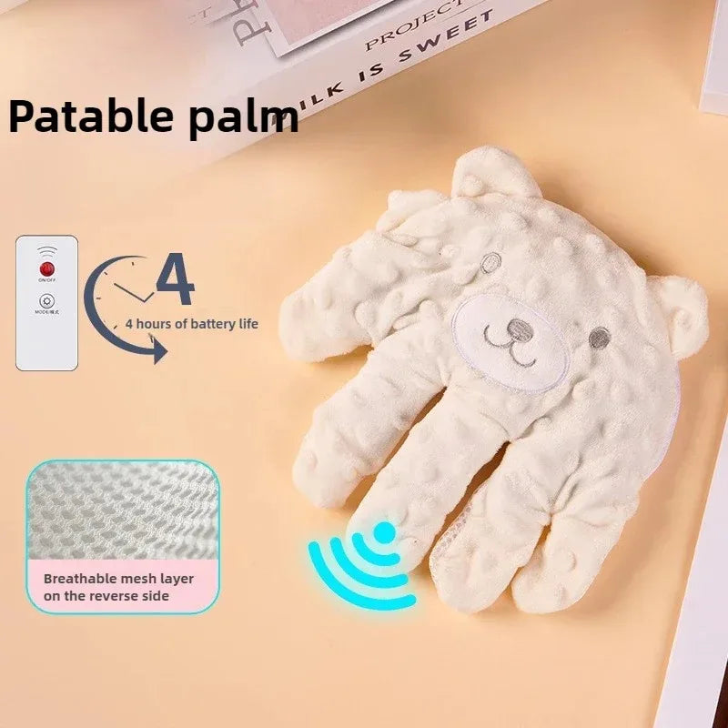 Baby Sleep Aid Palm Pillow with Remote — Soothing Plush for Newborns & Toddlers