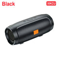 Portable Dual Bluetooth Speaker with Subwoofer, TF/USB Playback, FM Radio & TWS 360°