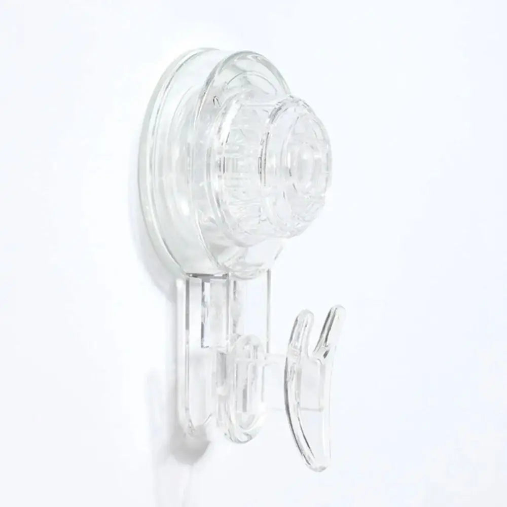Powerful Reusable Suction Cup Hook Heavy-Duty Traceless Shower & Wall Hook 3.54 x 2.28 in (9 x 5.8 cm)