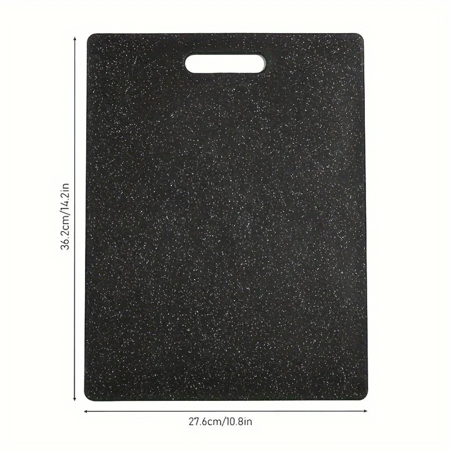 Marble Texture PP Antibacterial Cutting Board – Dishwasher Safe Vegetable Chopping Board