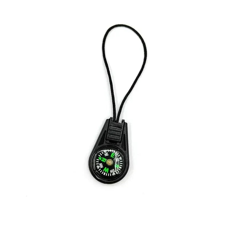 Mini Tactical Pocket Compass Keychain - Survival Compass for Camping, Hiking & Travel