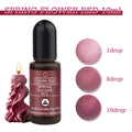 16-Color Liquid Candle Dye Set — 16 x 10ml (0.34 fl oz) Non-Toxic Soy Wax Pigments for Candle & Soap Making