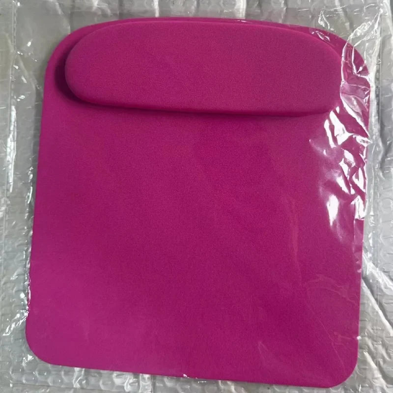 Round EVA Memory Foam Wrist Rest Mouse Pad — Slow Rebound Ergonomic Wrist Support for Keyboard & Mouse