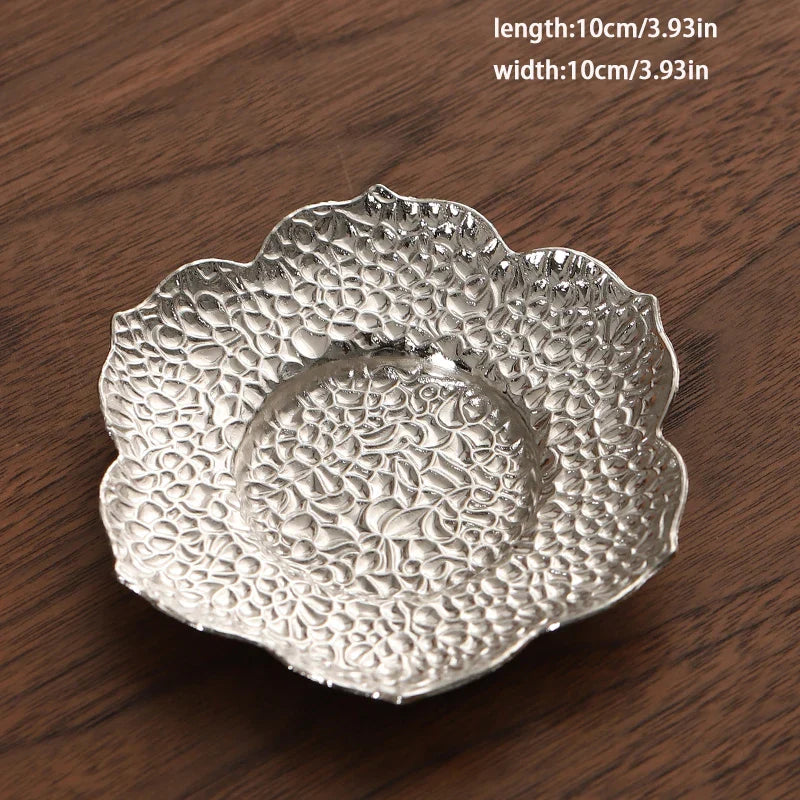 Metal Drink Coaster — Modern Round Table Coaster for Cups & Glasses