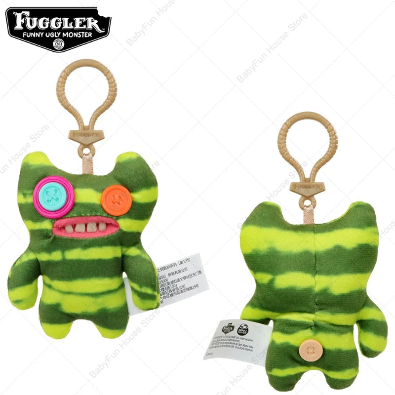 Funny Ugly Teeth Monster Plush Toy, Kawaii Wide-Eyed Rabbit Stuffed Doll Gift for Kids & Collectors
