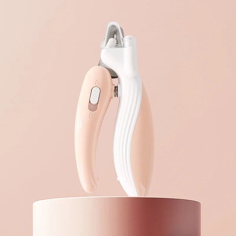 Professional Pet Nail Clippers for Cats & Dogs - Labor-Saving Stainless Steel Trimmer for Small Animals