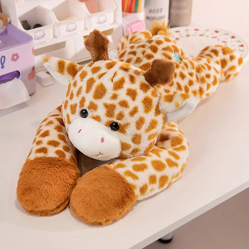 Plush Animal Cushion Pillow 60cm & 65cm - Koala, Capybara, Bear, Dinosaur, Raccoon, Frog, Turtle, Sika Deer