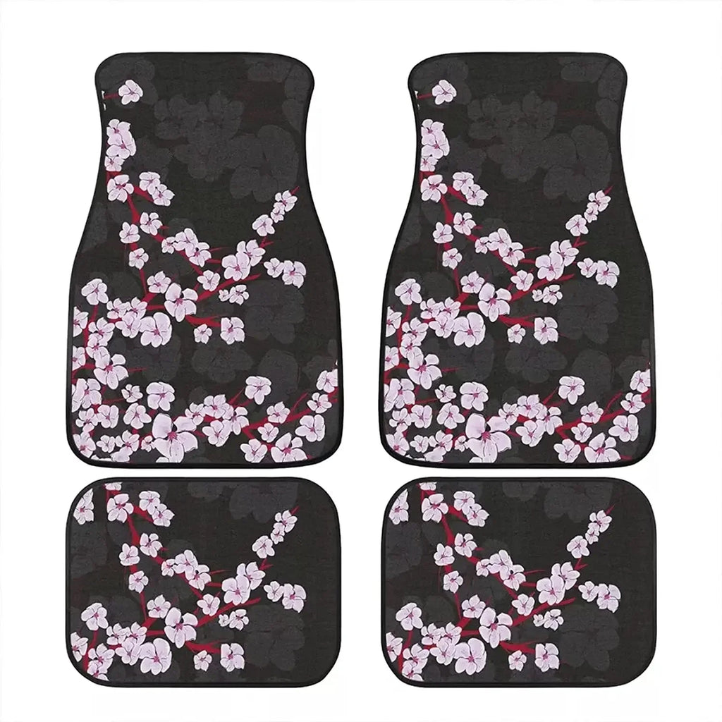 Great Wave Off Kanagawa 4-Piece All-Weather Car Floor Mats - Universal Fit for SUVs, Sedans, Trucks
