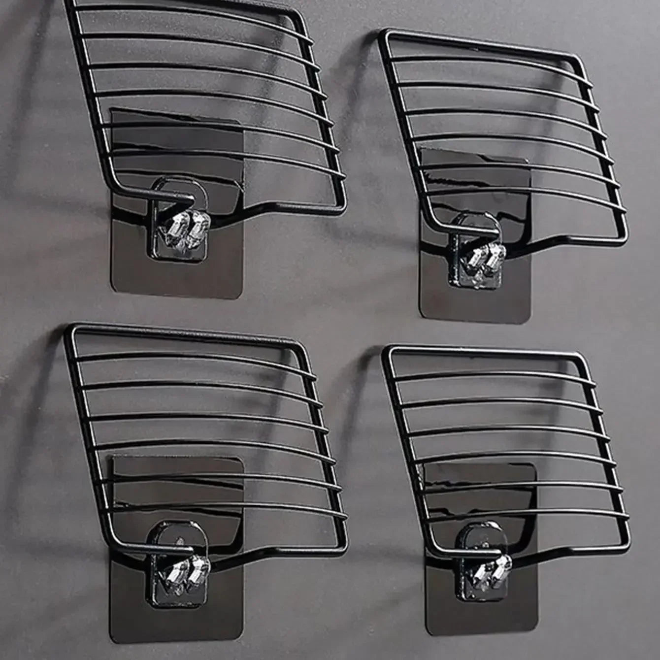 Wall-Mounted Stainless Steel Soap Rack – Drainage Soap Tray & Shelf for Bathroom & Kitchen