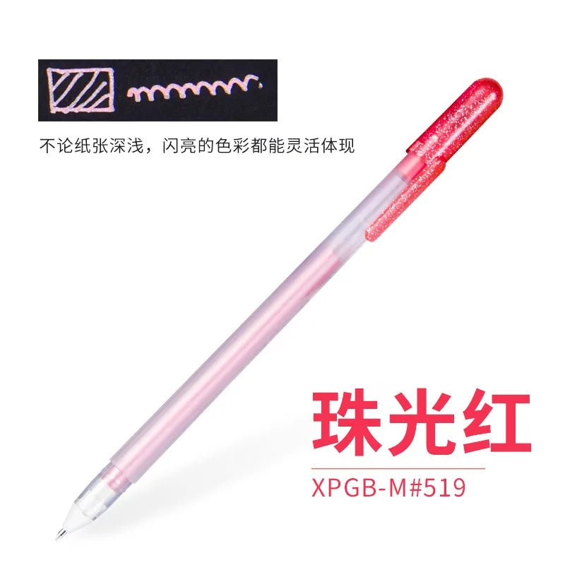 White Opaque Gel Pens 3-Pack – Fine 0.5mm, Medium 0.8mm, Bold 1.0mm for Journaling, Art & Drawing