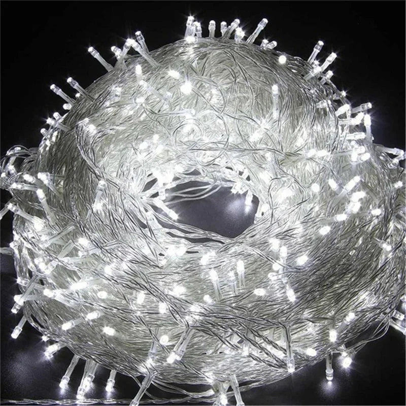 LED Garland String Lights 2–100m (6.6–328 ft) Waterproof Fairy Lights for Christmas Wedding Indoor Outdoor