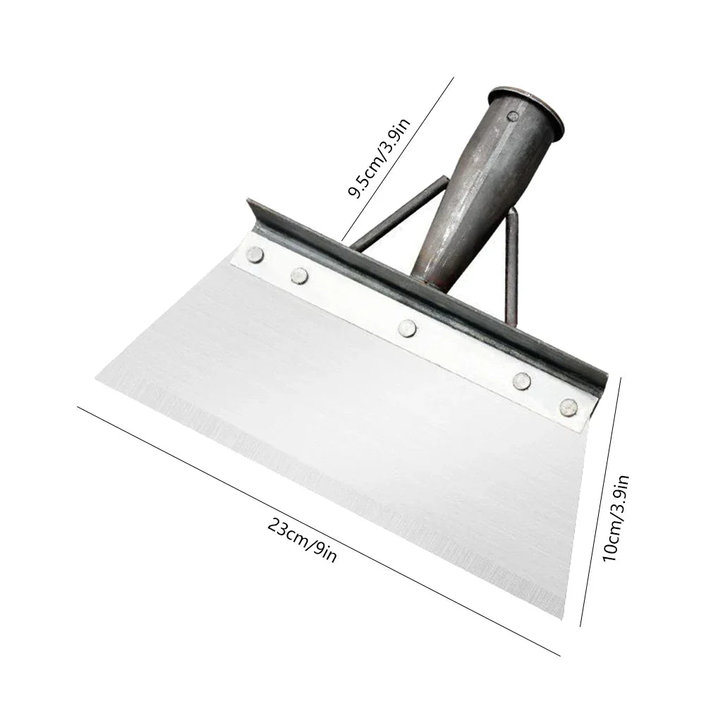 30 cm (11.8 in) Multifunctional Garden Shovel Manganese Steel Weed, Deicing & Planting Scraper