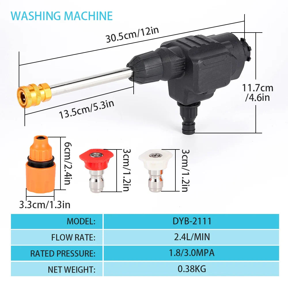 18V Brushless Cordless Multi-Purpose DIY Power Tool Combo - Compatible with 18V Batteries