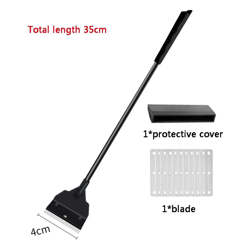 Fish Tank Algae Scraper – Stainless Steel & Carbon Fiber Aquarium Glass Cleaner