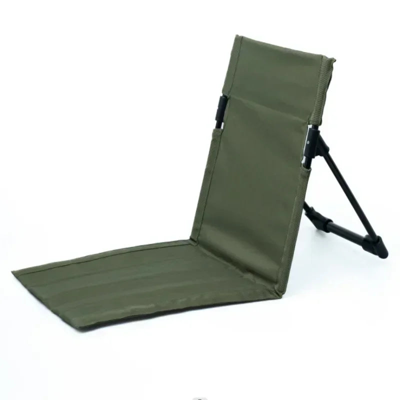 Ultra-Light Folding Camping & Beach Chair – Portable Aluminum Alloy, 600D Oxford Fabric, Compact (20.1 x 9.4 in / 51 x 24 cm)