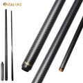 Carbon Fiber Pool Cue with Extension — Customizable Tip 9.5–13.9mm, Multiple Joints & Weights, 58.1in (147.7cm) 1/2 Joint Billiard Cue