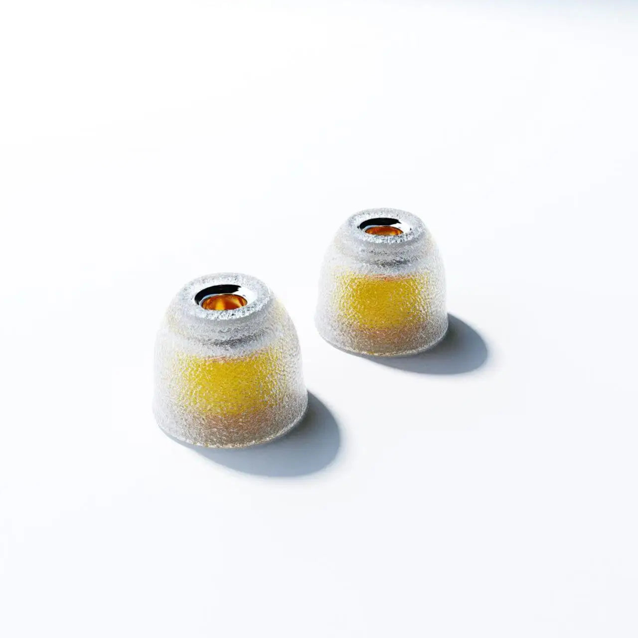 Liquid Silicone Hybrid Ear Tips with Venturi Stainless Steel Nozzle – Color-Coded XS/S/M/L