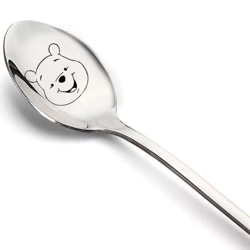 Kawaii Stitch Cartoon Metal Table Spoon – Cute Spoon for Birthday Party Gifts