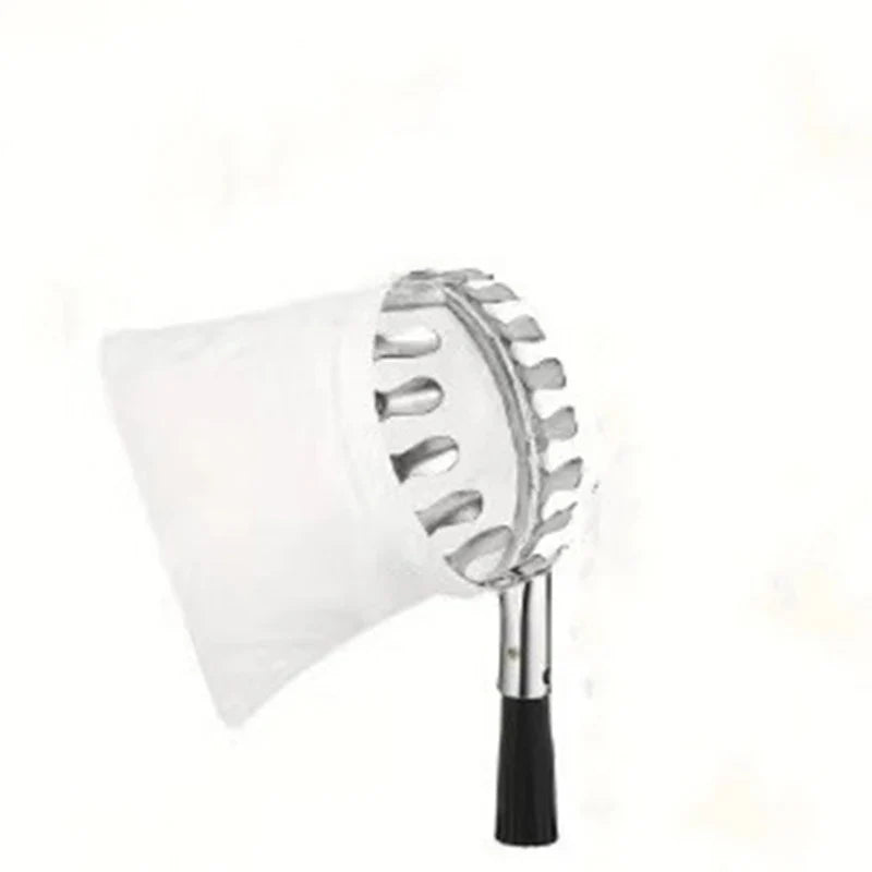 Telescopic Fruit Picker Pole 1.6/2.4/3.2/4M (5.2/7.9/10.5/13.1 ft) Stainless Steel Orchard & Garden Picking Tool